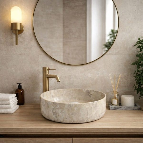 Dallas Circular Travertino